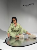 Bluza Lamanuel  FOODIE matcha – butik NUVELL PREMIUM.