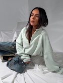 Bluza LAMANUEL WARM UP matcha | NUVELL PREMIUM