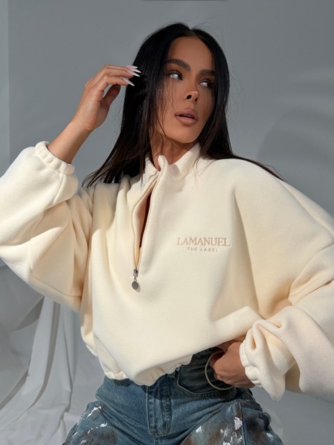 Bluza LAMANUEL WARM UP milk | NUVELL PREMIUM