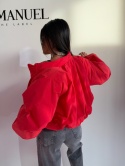 Kurtka LAMANUEL BLOOM koral | NUVELL PREMIUM